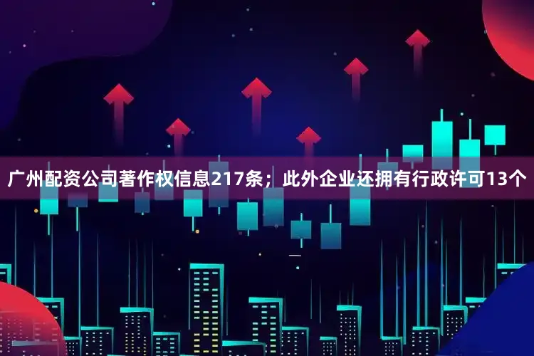 广州配资公司著作权信息217条；此外企业还拥有行政许可13个